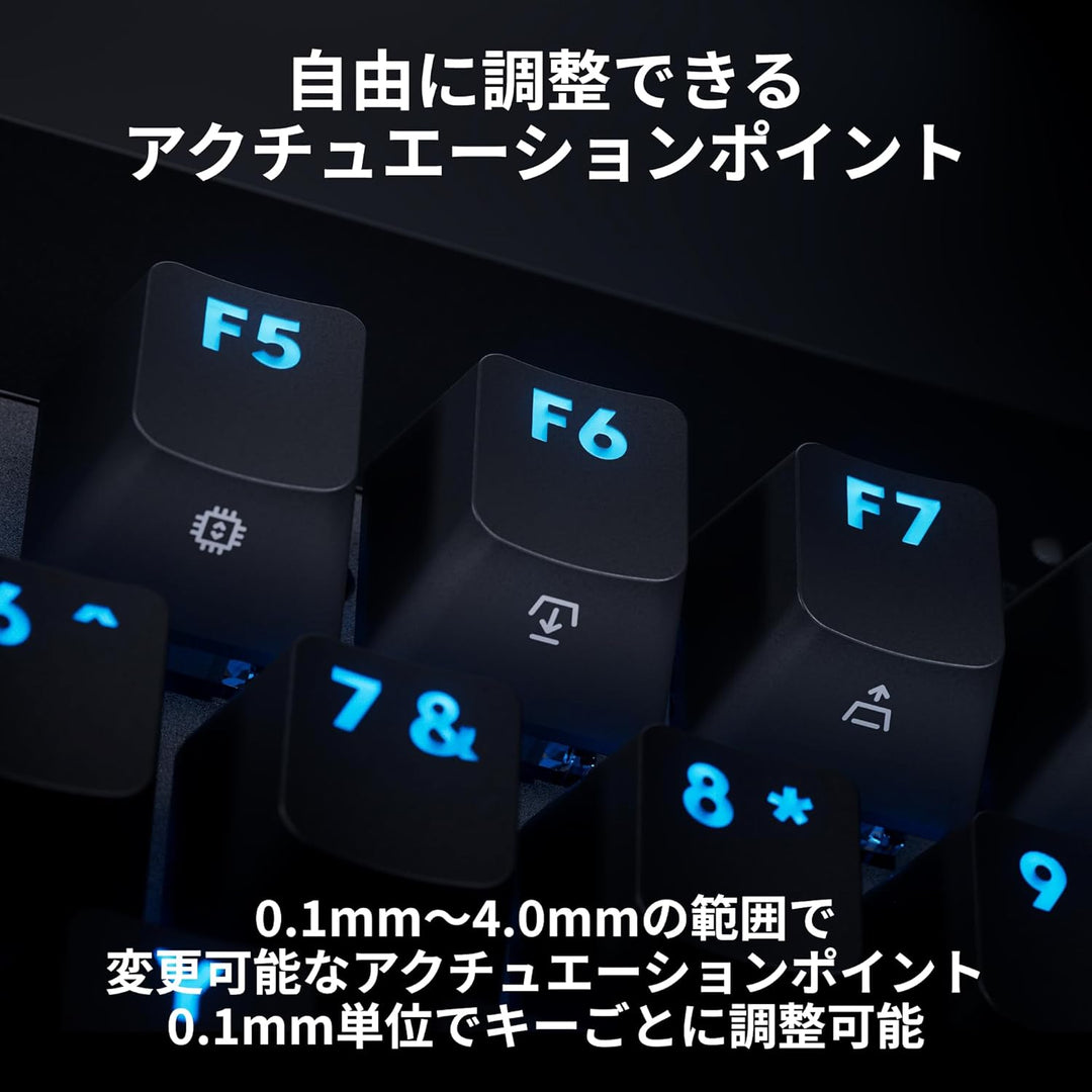 月額4,980円レンタルプラン：Logicool G PRO X TKL RAPID 有線ゲーミングキーボード-アナログスイッチ G-PKB-TKL-RT
