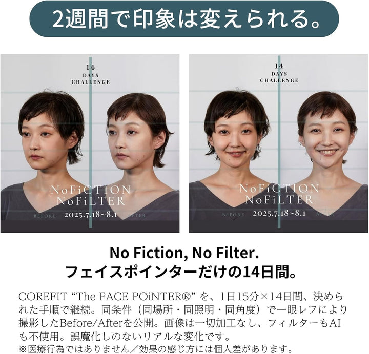 月額6,980円レンタルプラン：Corefit The FACE POiNTER GRAVITY 美顔器
