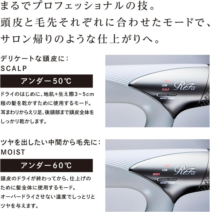 月額5,980円~6,580円レンタルプラン：ReFa BEAUTECH DRYER SMART ドライヤー RE-AN