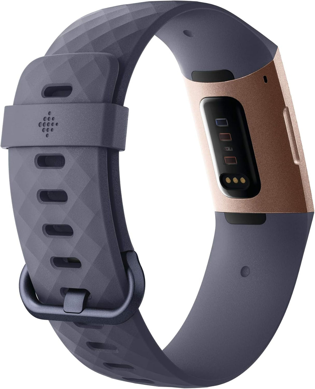 月額4,680円レンタルプラン：Fitbit Charge 3 フィットネストラッカー スマートウォッチ 防水性能  24時間心拍数測定 エクササイズ自動認識 FB409RGGY ブルーグレー