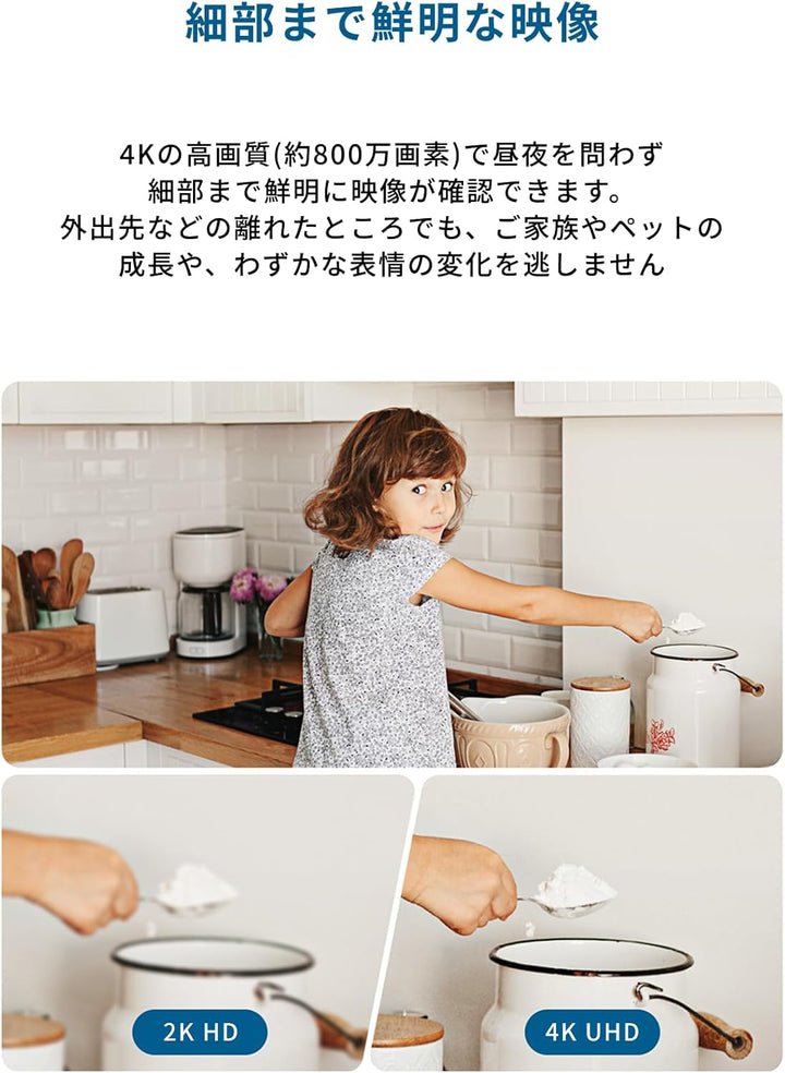 月額1,580円レンタルプラン：Eufy Indoor Cam E30 防犯カメラ 屋外カメラ T8417520