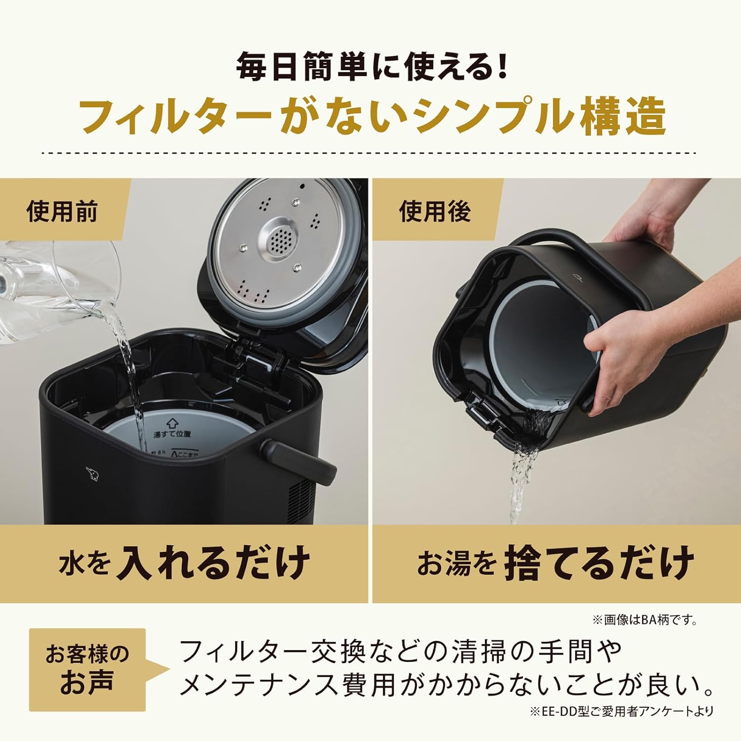 月額5,380円レンタルプラン：象印 加湿器 STAN. EE-FA50 – GYMGATE