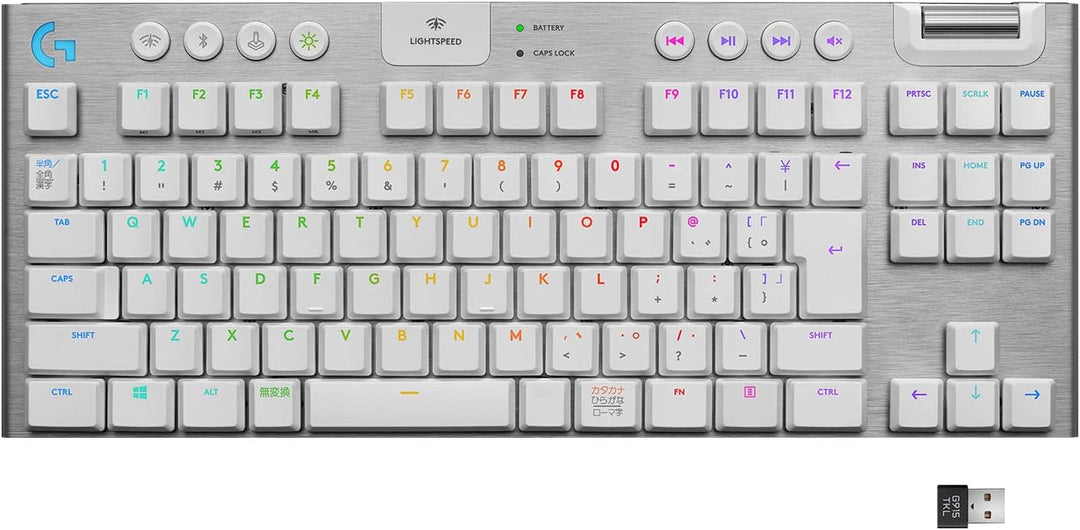 ロジクールのロジクールG913 ゲーミングキーボード G913-TKL-TCWHをレンタルできます。