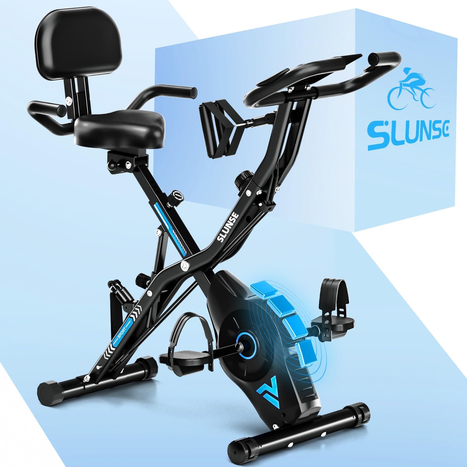 月額3,680円レンタルプラン：SLUNSE エアロバイク 916A – GYMGATE