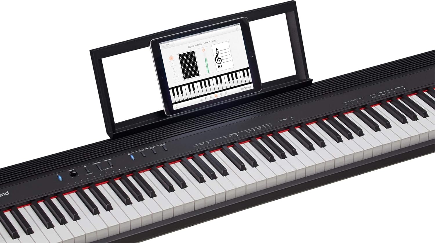 月額5,980円：ROLAND 電子ピアノ GO:PIANO88 GO-88P ブラック – GYMGATE