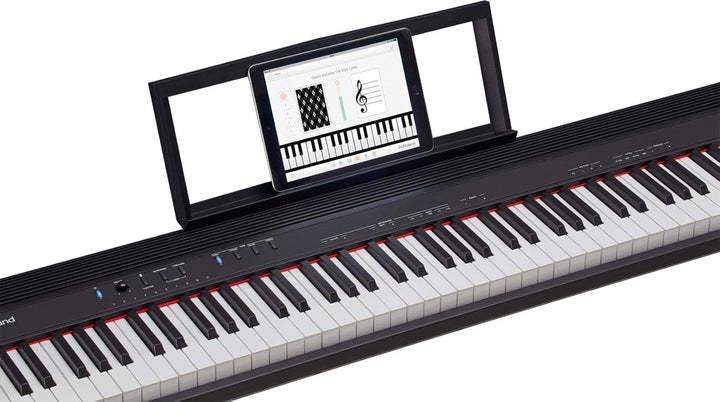 月額6,280円：ROLAND 電子ピアノ GO:PIANO88 GO-88P ブラック