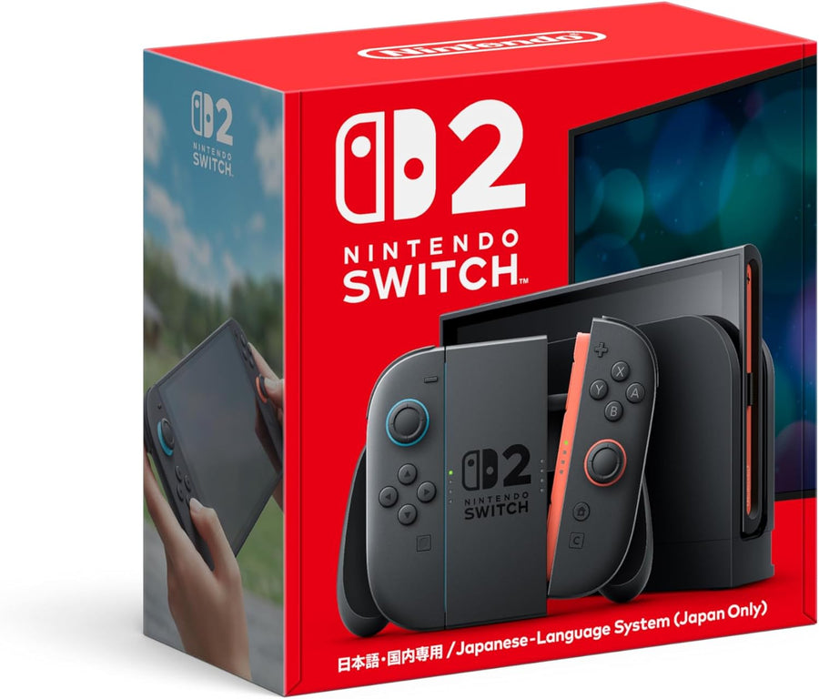 Nintendo Switch 2 ブラックをレンタルできます。