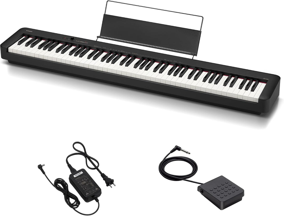 CASIOの電子ピアノ CDP-S105BKをレンタルできます。