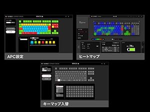 月額5,980円レンタルプラン：REALFORCE R4 キーボード ハイブリッド フル 45g 日本語配列 R4HA81 / R4HA91