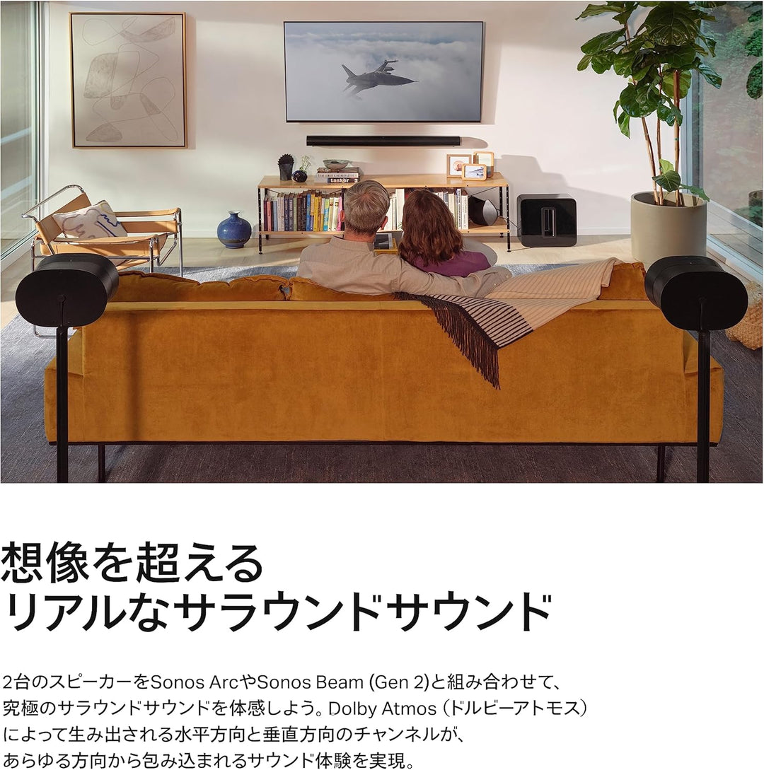 月額9,800円レンタルプラン：Sonos Era 300 サウンドバー スピーカー