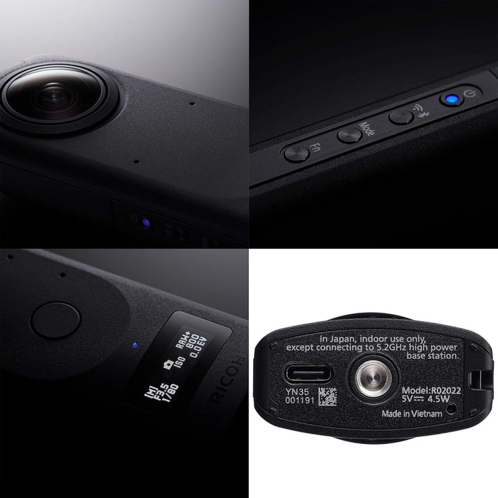 月額19,800円レンタルプラン：RICOH THETA Z1 51GB 256423 ブラック