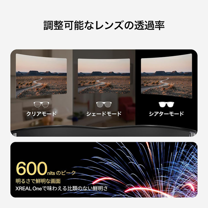 月額9,800円レンタルプラン：XREAL One ARグラス X1111