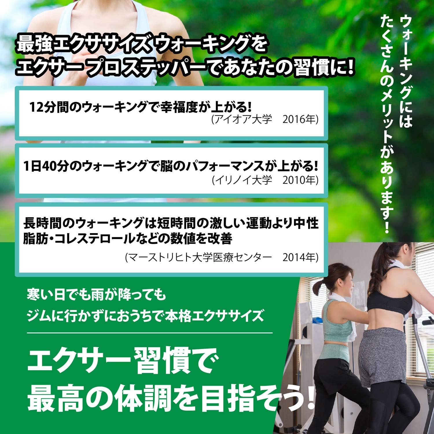 月額13,800円レンタルプラン：Xiser ステッパー Pro Trainer メンタル