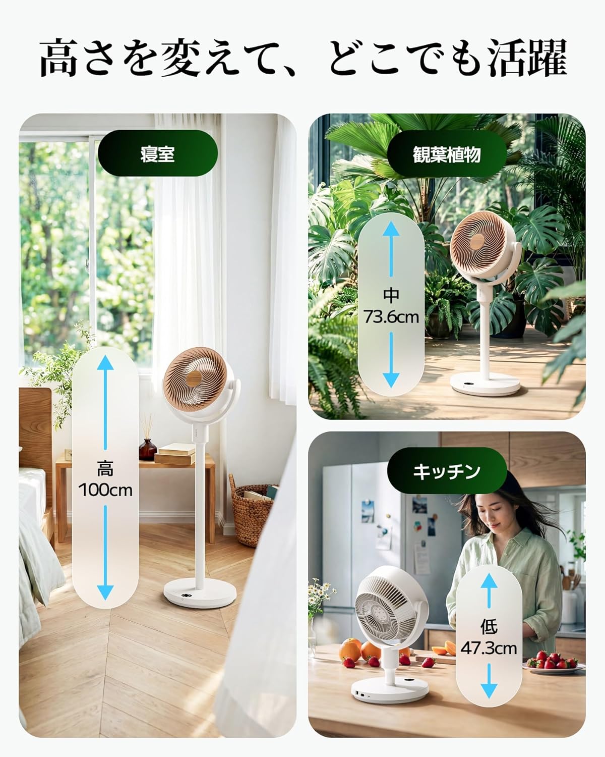 月額2,880円レンタルプラン：SwitchBot サーキュレーター コードレス