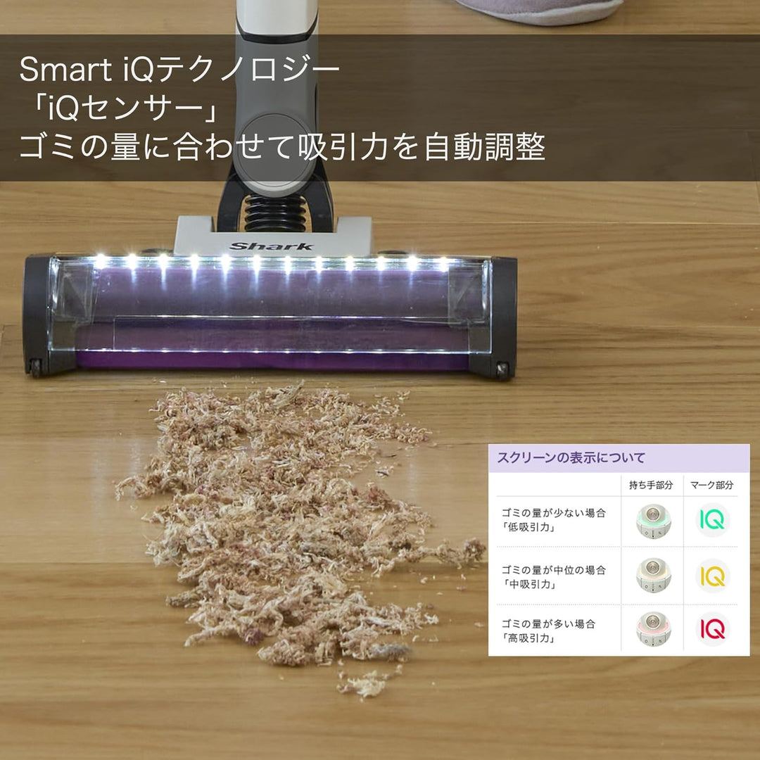 月額7,980円レンタルプラン：シャーク EVOPOWER SYSTEM NEO+ 軽量コードレススティッククリーナー 掃除機 LC350JWH