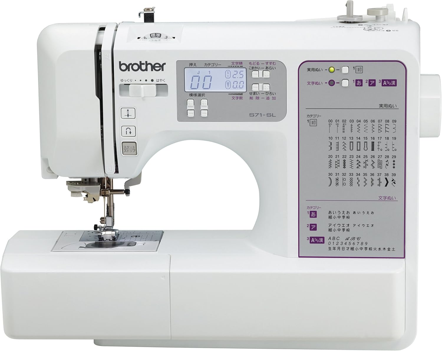【◆液晶画面◆brother 操作しやすい軽量ミシン】整備済み品 現品管理番号：s1209_02w NEXIO T-8422D | 二本針本縫ミシン | 工業用ミシン | ブラザー
