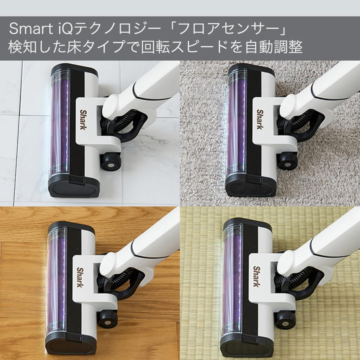 月額7,980円レンタルプラン：シャーク EVOPOWER SYSTEM NEO+ 軽量コードレススティッククリーナー 掃除機 LC350JWH
