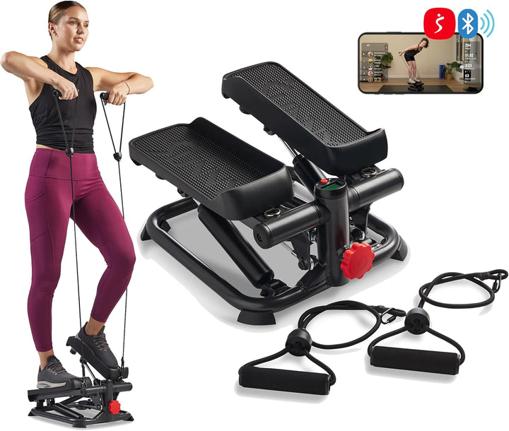 Sunny Health&Fitnessのミニステッパー 抵抗バンド&LCDディスプレイ付き SF-S0978SMARTをレンタルできます。