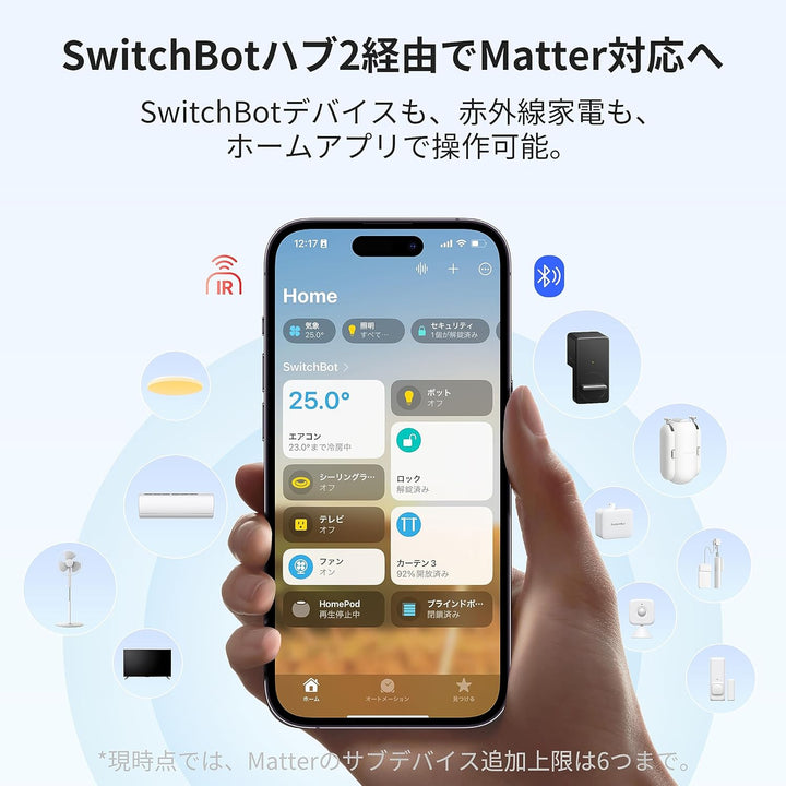 月額1,680円レンタルプラン：SwitchBot ハブ2 スマートリモコン W3202100