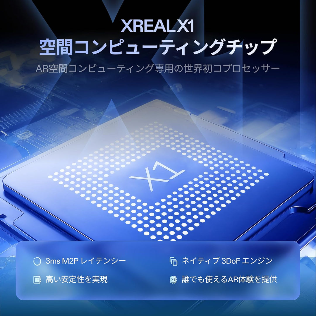 月額9,800円レンタルプラン：XREAL 1S ARグラス