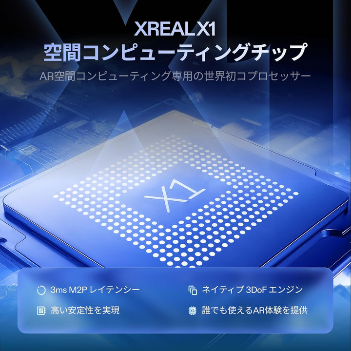 月額9,800円レンタルプラン：XREAL 1S ARグラス