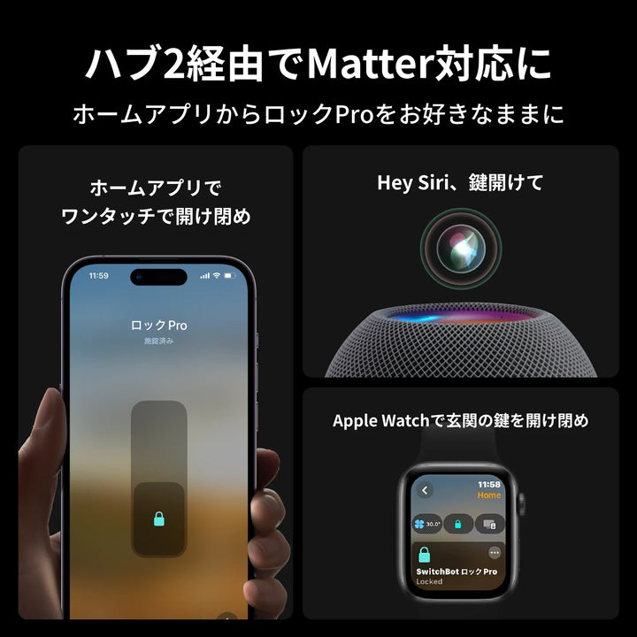 月額2,980円レンタルプラン：SwitchBot ロック Pro スマートロック
