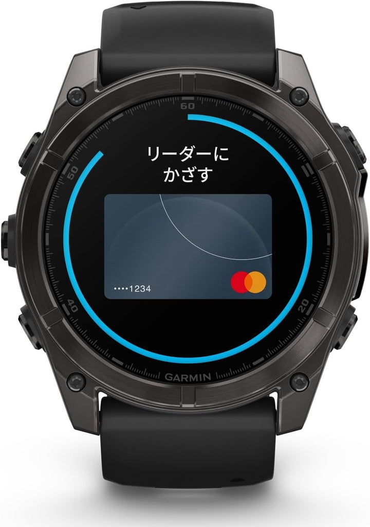 月額19,800円レンタルプラン：fēnix 8 Sapphire AMOLED 51mm フラッグシップGPSウォッチ