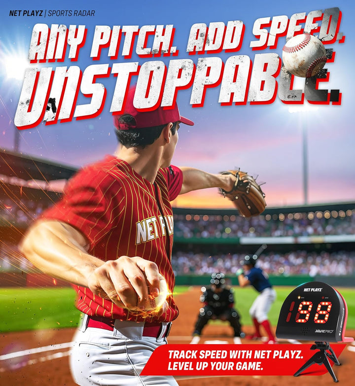 月額2,380円レンタルプラン：Net Playz マルチスポーツ パーソナルスピードレーダーディテクタガン スピードガン ODIS-06-R1 ブラック