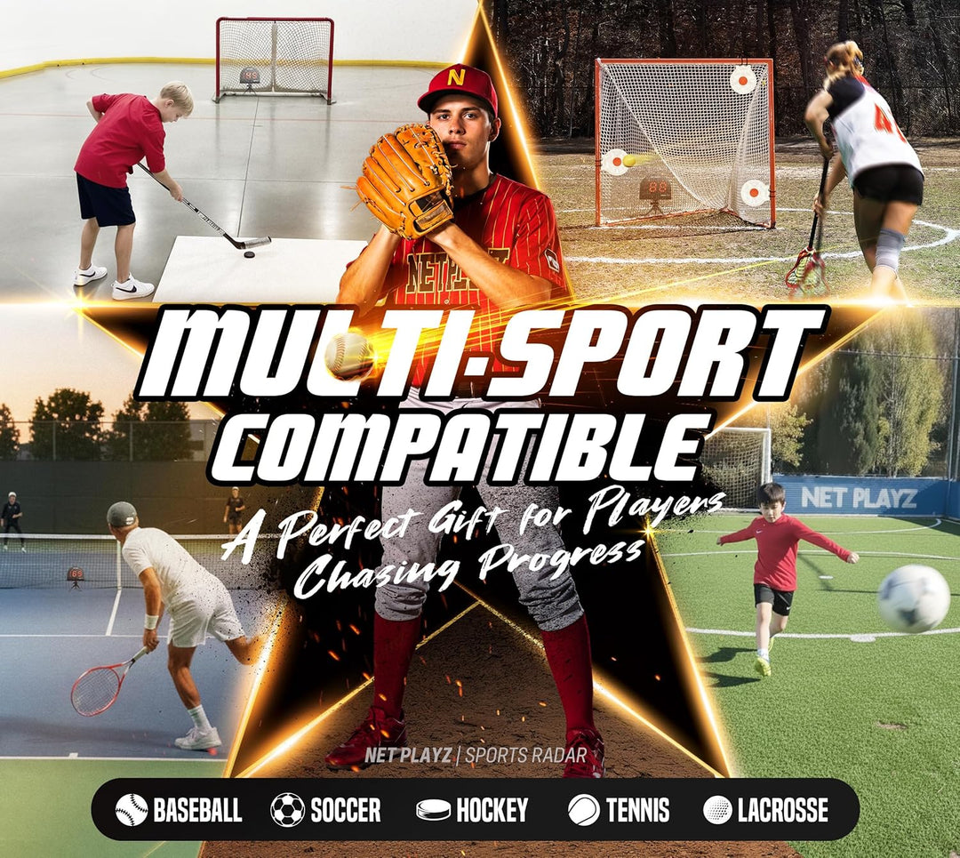 月額2,380円レンタルプラン：Net Playz マルチスポーツ パーソナルスピードレーダーディテクタガン スピードガン ODIS-06-R1 ブラック