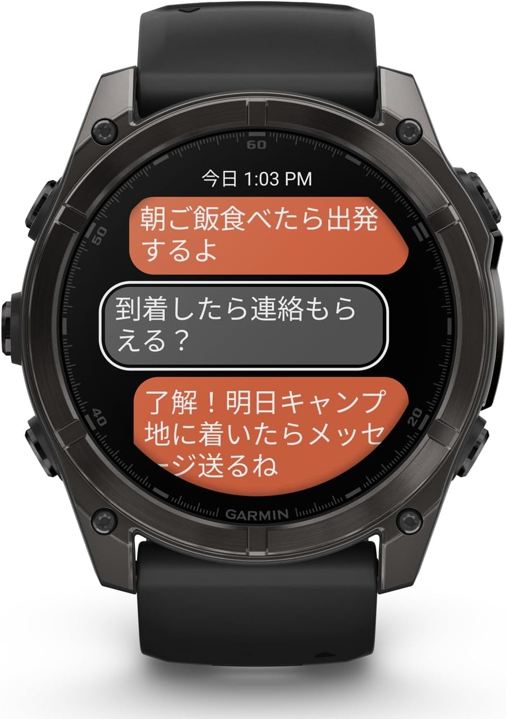 月額19,800円レンタルプラン：fēnix 8 Sapphire AMOLED 51mm フラッグシップGPSウォッチ