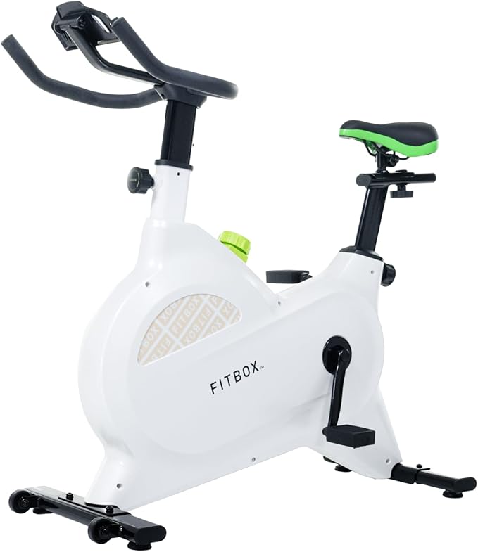 月額5,880円レンタルプラン：FITBOX フィットネスバイク 静音 コンパクト オシャレ FBX-001B_01 ブラック