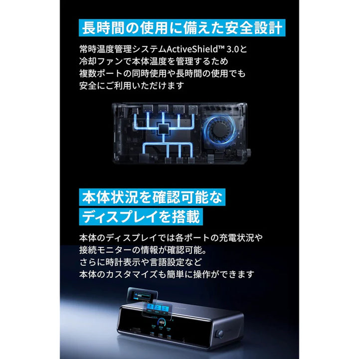 月額5,980円レンタルプラン：Anker Prime ドッキングステーション (14-in-1, Triple Display, DisplayLink) A83B35A1