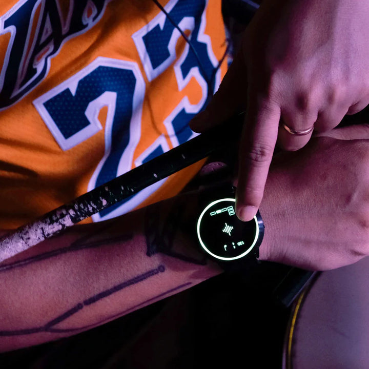 月額7,980円レンタルプラン：Soundbrenner Core Steel 2 音楽練習コンパニオン スマートウォッチ SBC-02-ST