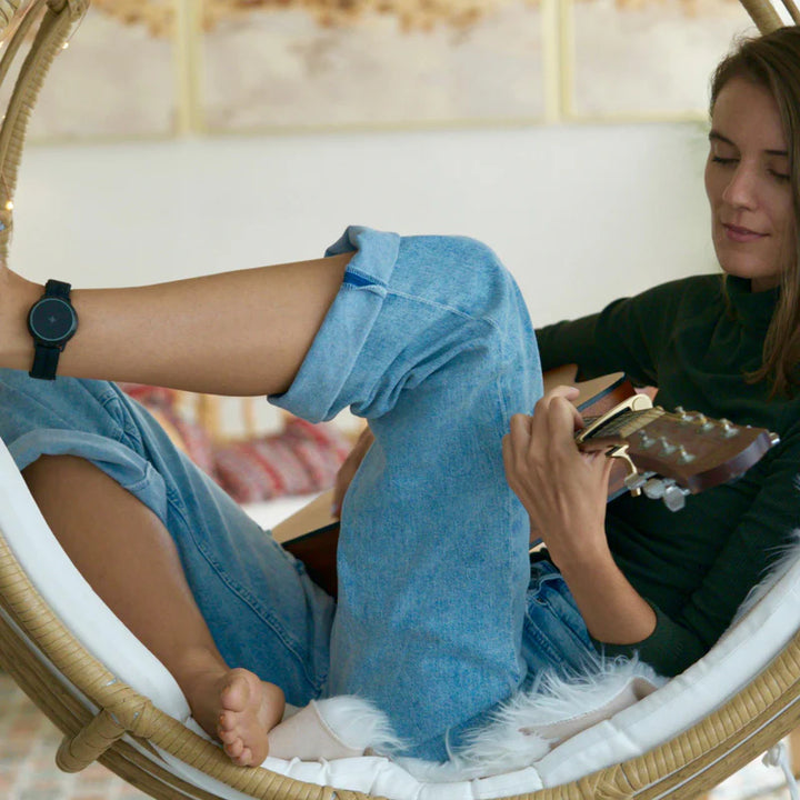 月額7,980円レンタルプラン：Soundbrenner Core Steel 2 音楽練習コンパニオン スマートウォッチ SBC-02-ST