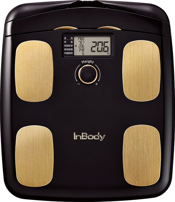 InBody プレミアム体組成計 インボディダイアル InBody Dial H20N 体重計・体組成計 ミッドナイトブラックをレンタルできます。