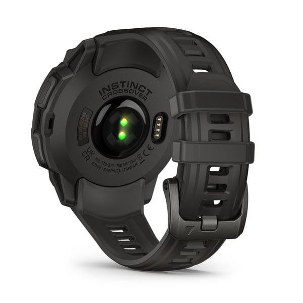 月額15,800円レンタルプラン：GARMIN Instinct Crossover AMOLED ハイブリッドタフネスGPSウォッチ スマートウォッチ 010-03398