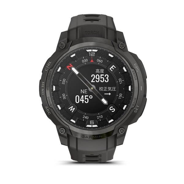 月額15,800円レンタルプラン：GARMIN Instinct Crossover AMOLED ハイブリッドタフネスGPSウォッチ スマートウォッチ 010-03398