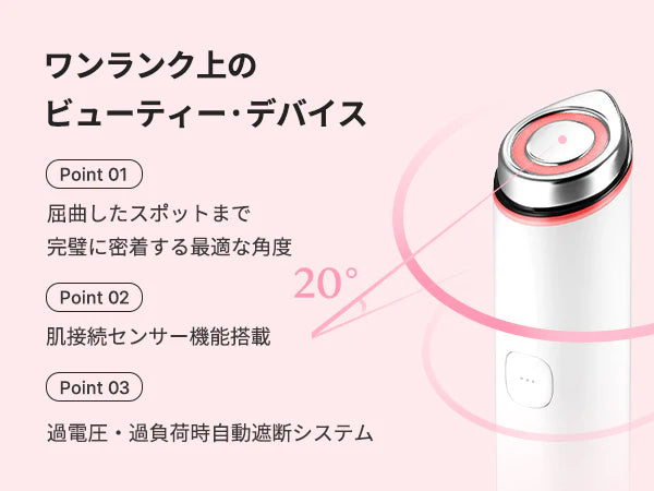 月額1,980円レンタルプラン：メディキューブ ブースタープロ ミニ 美顔器