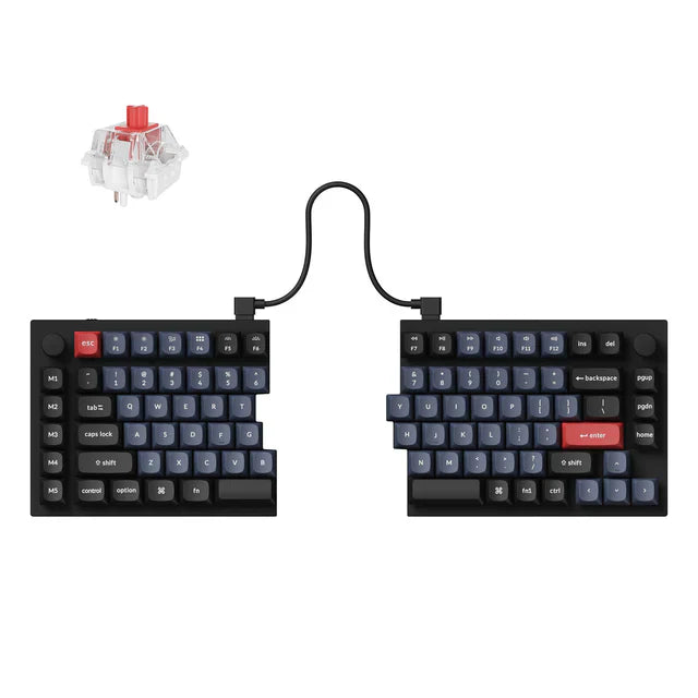 Keychron Q11 QMK カスタムメカニカルキーボード 分割キーボード（US ANSI 配列）をレンタルできます。