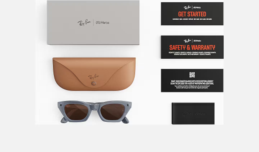 月額13,800円レンタルプラン：RAY-BAN META (GEN 3) ZENA ARグラス