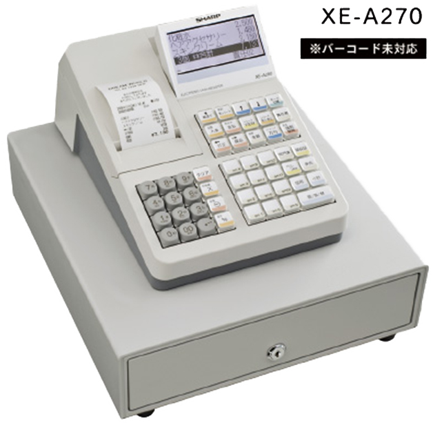 ユニエイム 簡易レジ レジ・券売機 XE-A270をレンタルできます。