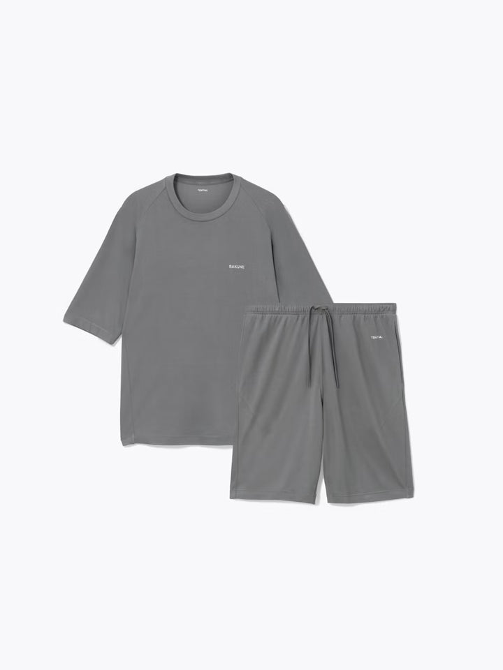 月額4,380円レンタルプラン：BAKUNE Dry Pro 上下セット（半袖Tシャツ・ショートパンツ） リカバリーウェア