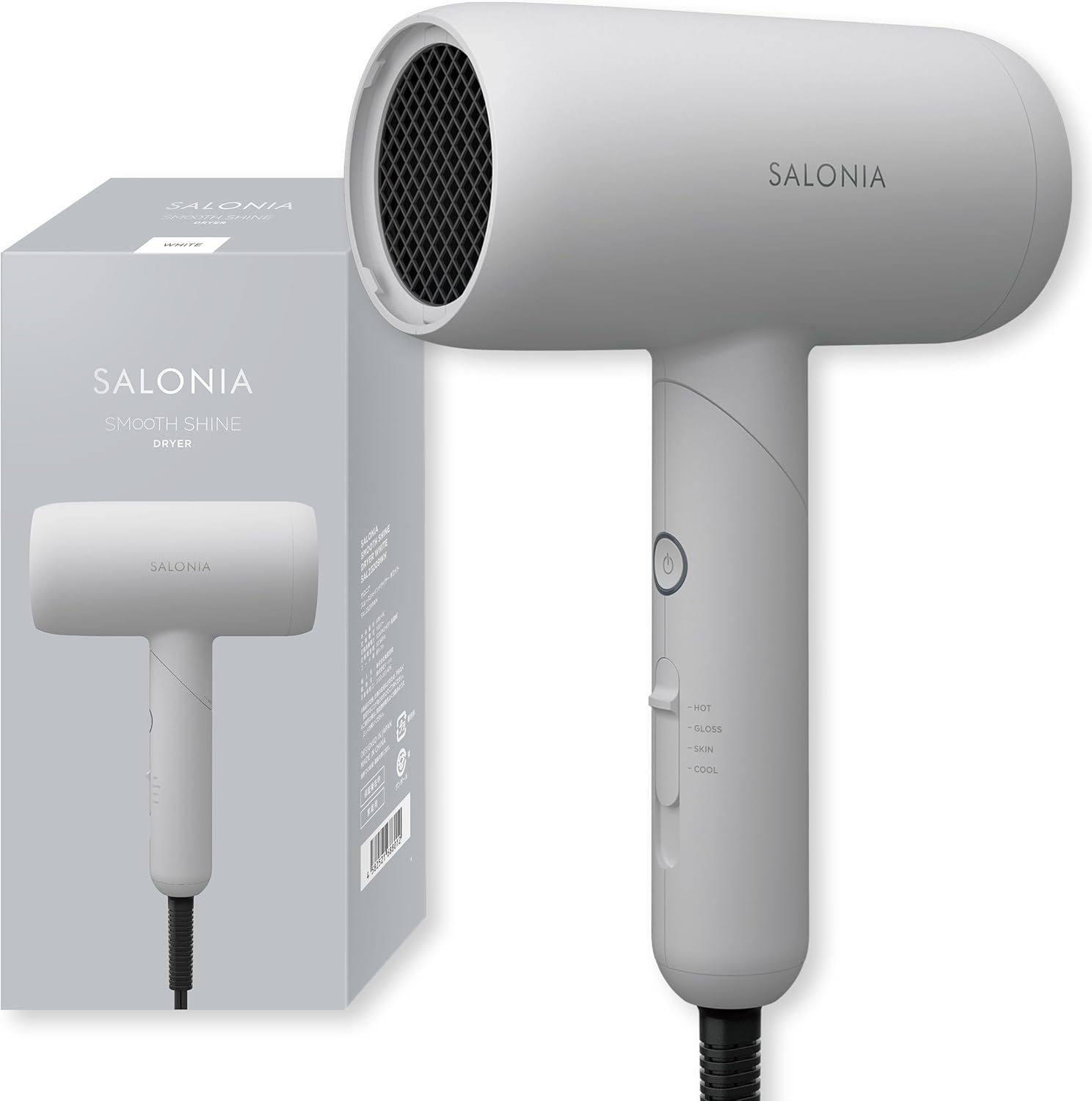 【新品】SALONIA スムースシャインドライヤーSAL23209GR　サロニア スムースシャインドライヤー | SALONIA(サロニア)公式サイト