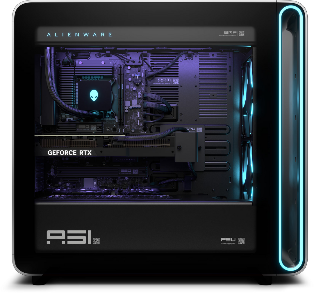 月額128,000円レンタルプラン：Dell Alienware Area-51ゲーミング デスクトップ ゲーミングPC AAT2250