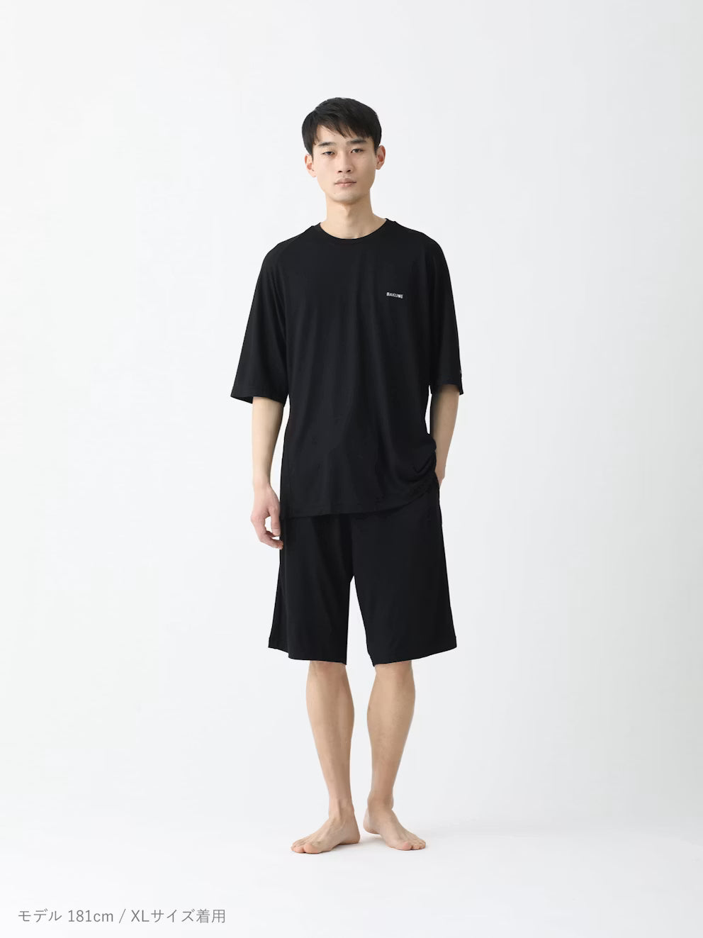 月額4,380円レンタルプラン：BAKUNE Dry Pro 上下セット（半袖Tシャツ・ショートパンツ） リカバリーウェア