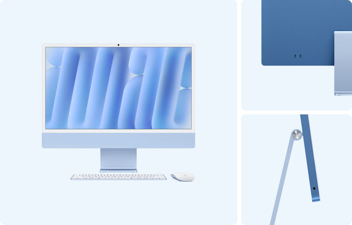 Apple iMac 2024 ディスプレイ一・モニターをレンタルできます。