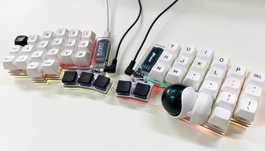月額3,980円レンタルプラン：Keyball44 キーボード 分割キーボード C1500BZ-02-1