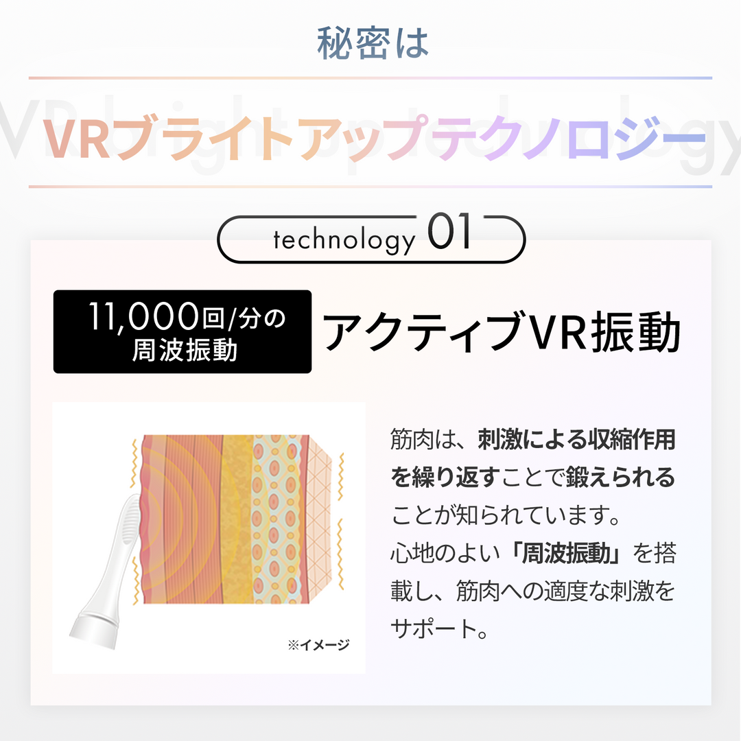 月額5,680円レンタルプラン：ライオン inquto 口内美顔器VRインナーリフト 美顔器