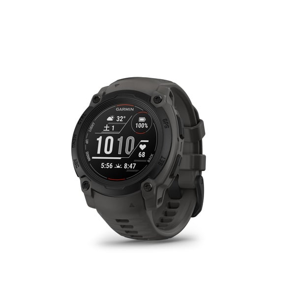 Garmin Instinct E タフネスGPSウォッチ Black / Charcoal 40mm-Black スマートウォッチ 010-02932-12をレンタルできます。