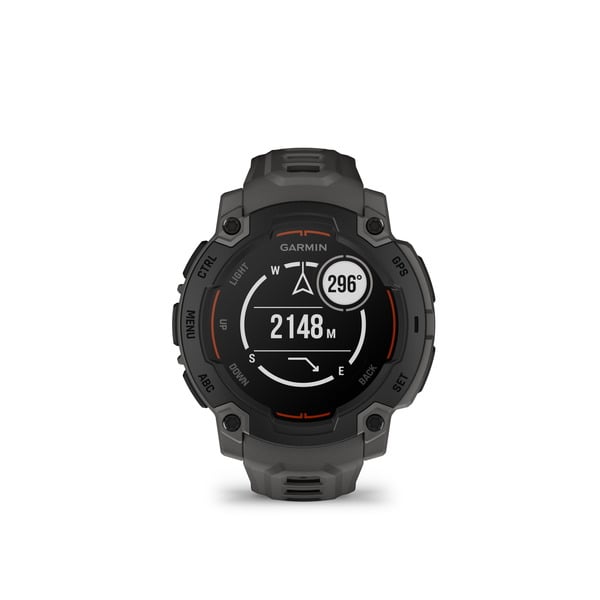 月額8,800円レンタルプラン：GARMIN Instinct E タフネスGPSウォッチ Black / Charcoal 45mm-Black スマートウォッチ 010-02933-12